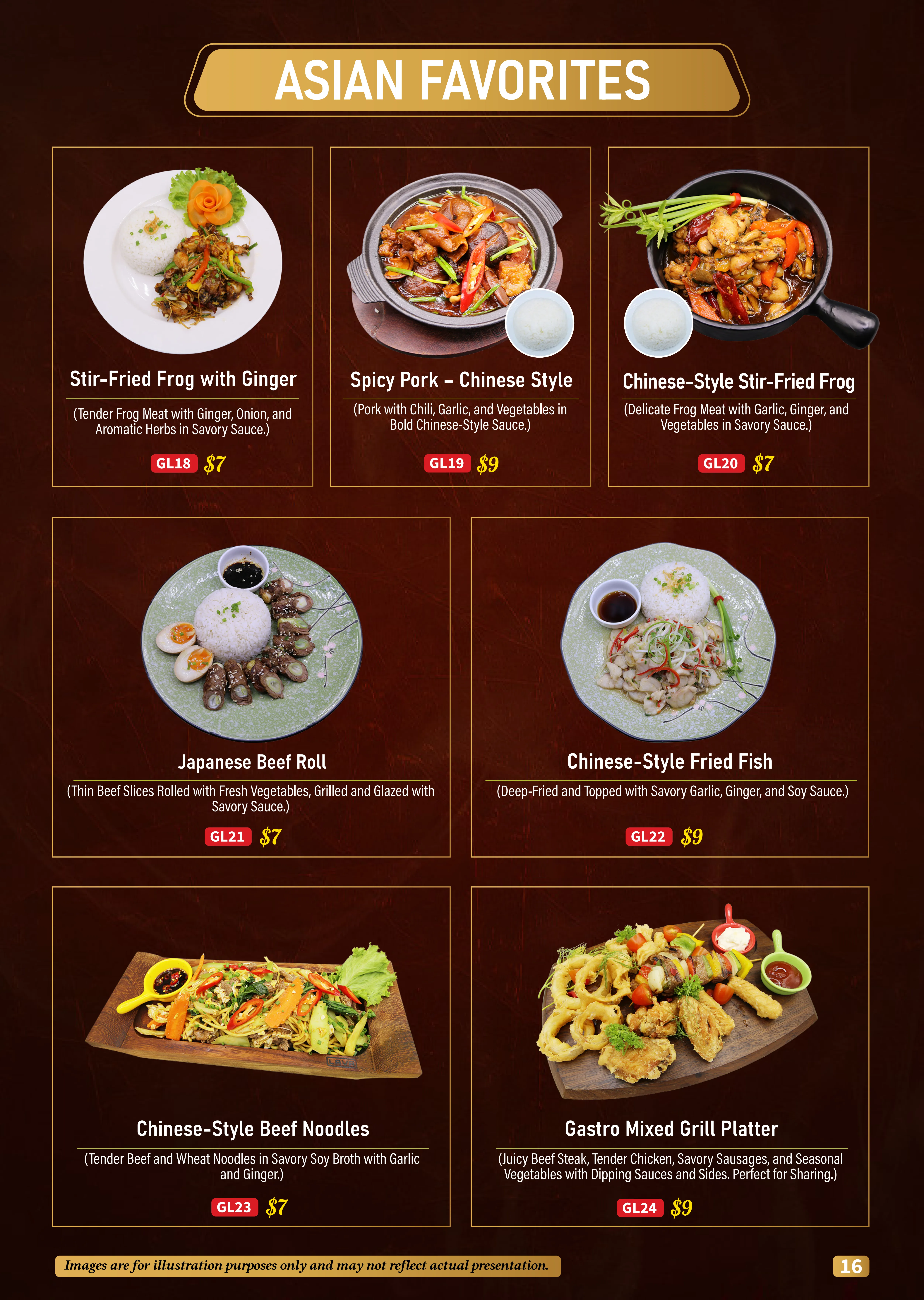Asian Main Courses 2